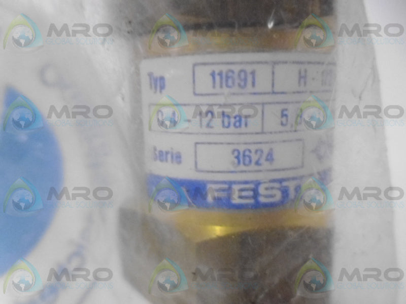 FESTO H-1/2-B PNEUMATIC VALVE  NSMP