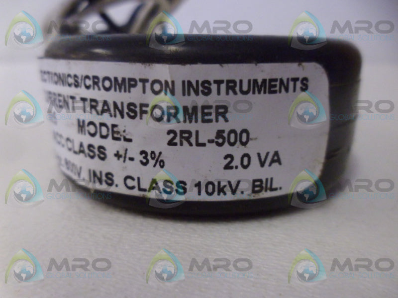 TYCO 2RL-500 TRANSFORMER  UNMP