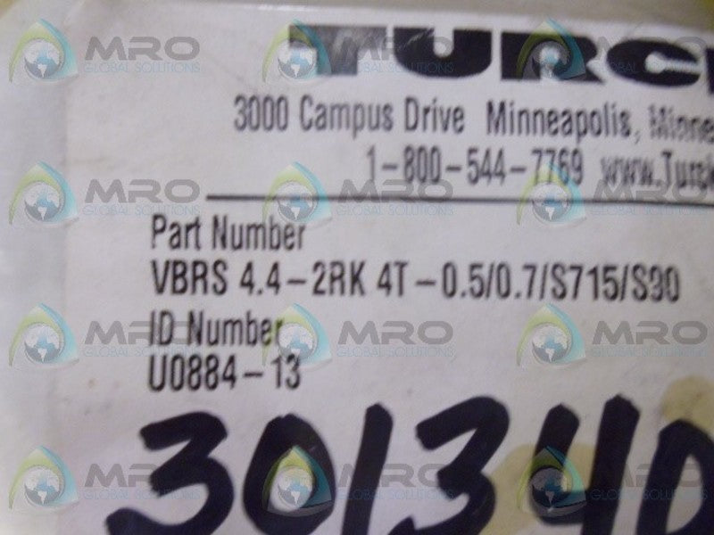TURCK VBRS 4.4-2RK4T-0.5/0.7/S715/S30 TWIN JUNCTION NSMP