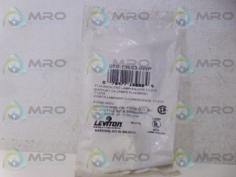 LEVITON 070-13653-0WP FLUORESCENT LAMPHOLDER NSMP
