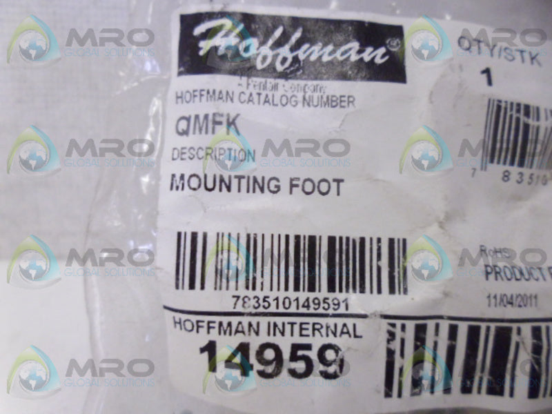 HOFFMAN QIMFK MOUNTING FOOT NSMP