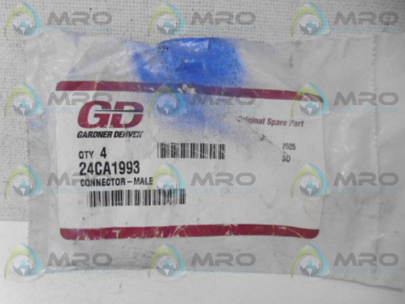 GARDNER DENVER 24CA1993 CONNECTOR (PK OF 4) NSMP
