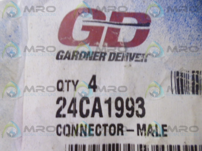 GARDNER DENVER 24CA1993 CONNECTOR (PK OF 4) NSMP