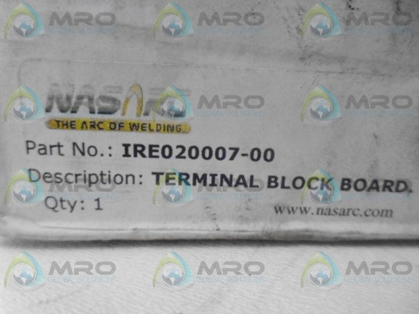 NASARC IRE020007-00 TERMINAL BLOCK BOARD NSMP