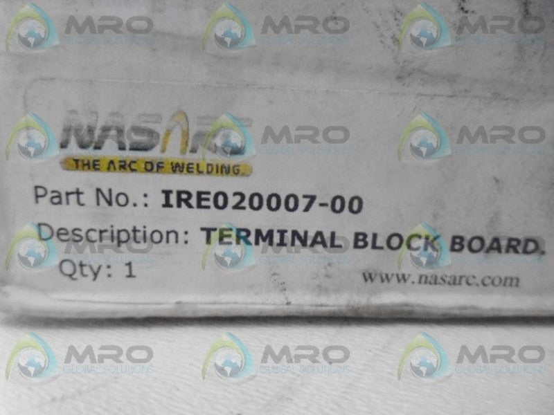 NASARC IRE020007-00 TERMINAL BLOCK BOARD NSMP