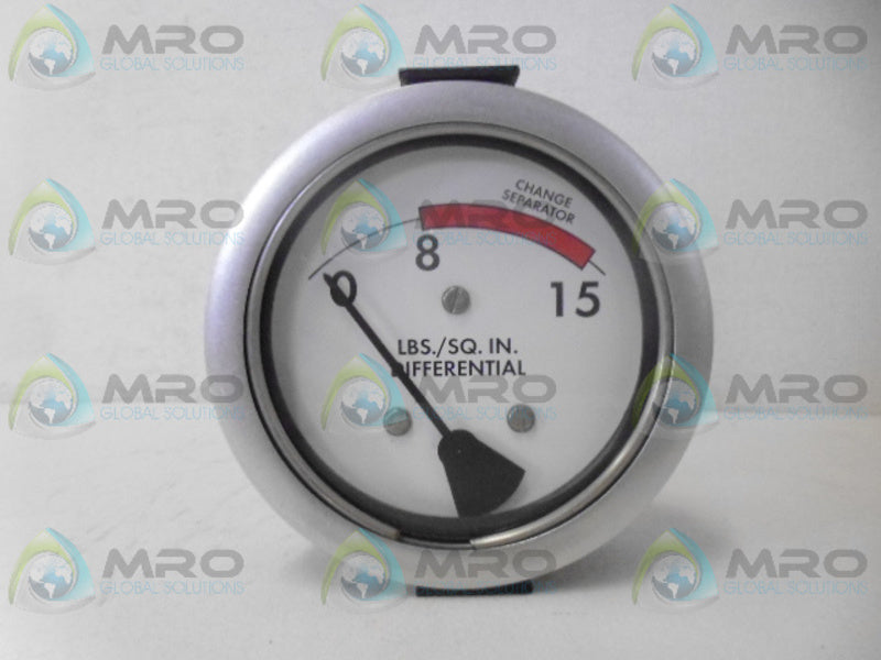 GARDNER DENVER 1201-E1002 GUAGE 15PSI NSNP