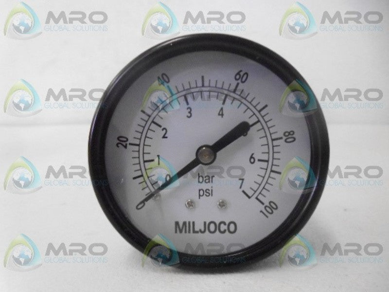MILIJCO P250805 PRESSURE GUAGE 100PSI NSMP