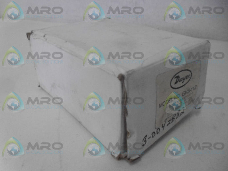 DWYER GVS-112 GLOBE VALVE SWITCH NSMP