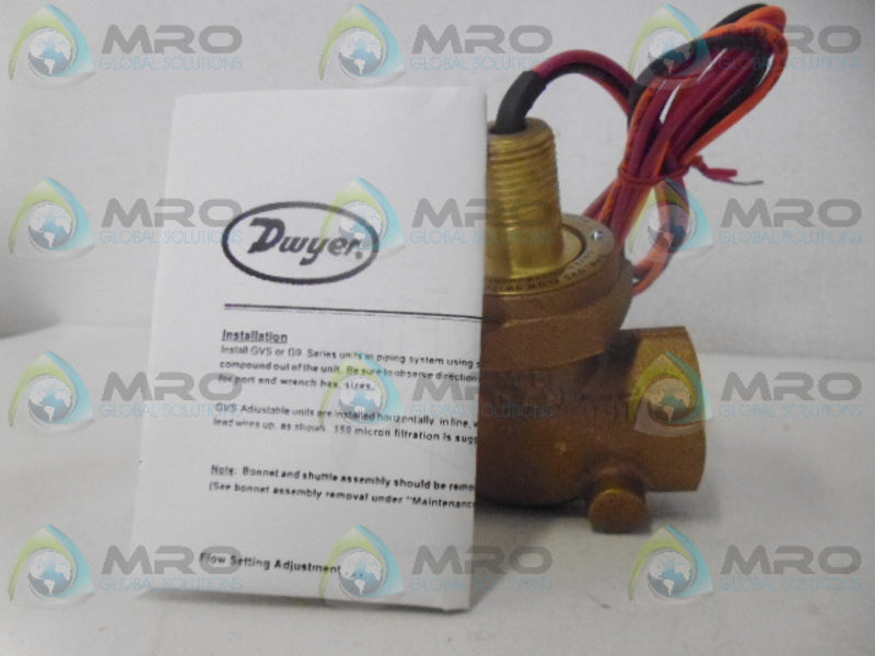 DWYER GVS-112 GLOBE VALVE SWITCH NSMP