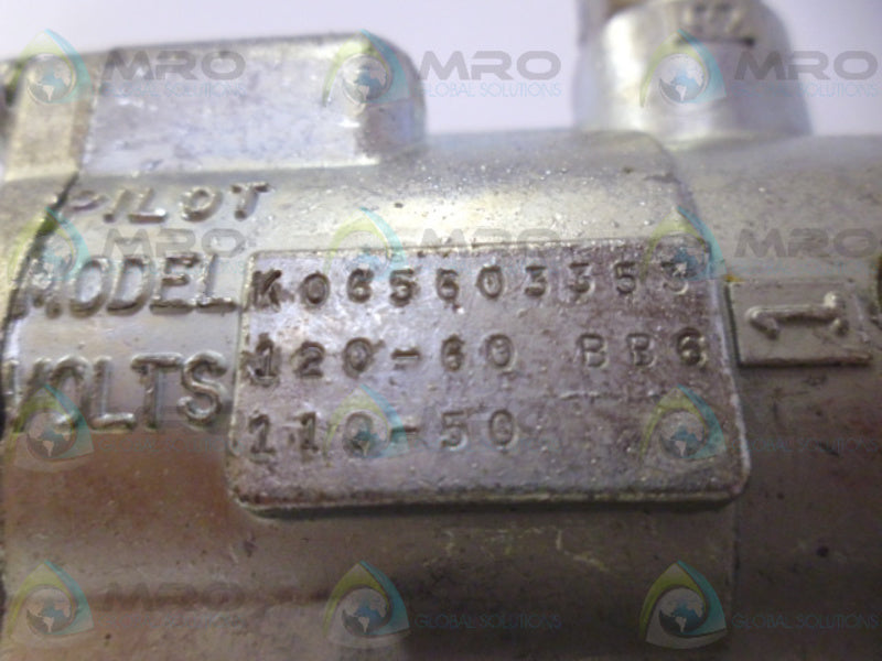 PARKER K065603353 SOLENOID VALVE  NSMP