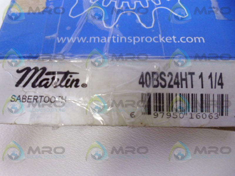 MARTIN 40BS24HT SPROCKET 1-1/4" NSMP
