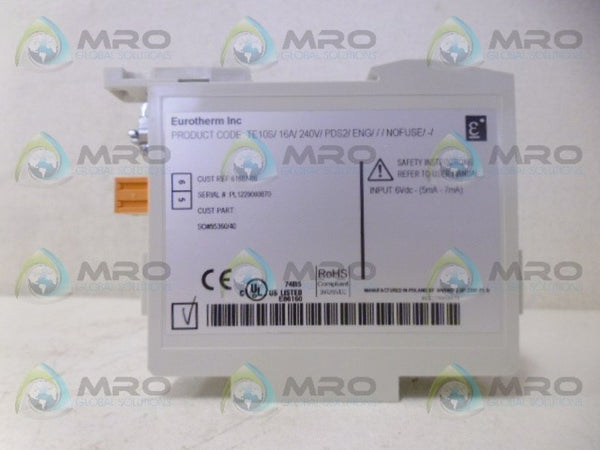 EUROTHERM TE10S16A/240/PDS2/ENG///NOFUSE/-/ SOLID STATE RELAY NSMP