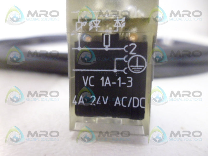 LUMBERG VC 1A-1-3 ACTUATOR CORDSET (AS PICTURED) UNMP