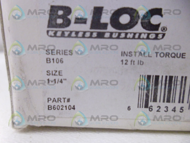 B-LOC B602104 LOCKING ASSEMBLY NSMP