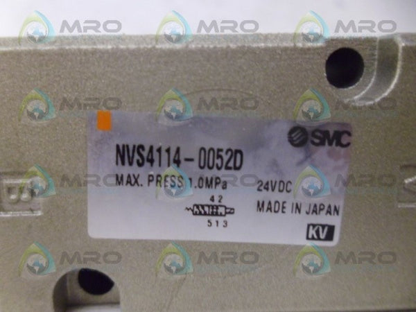 SMC NVS4144-0052D SOLENOID VALVE NSNP