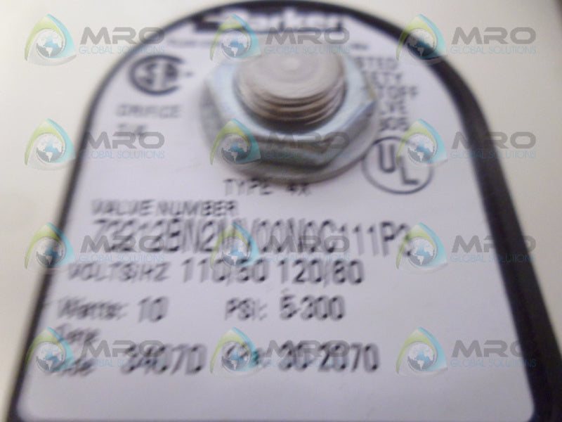 PARKER 73212BN2MV00N0C111P3 SOLENOID VALVE NSNP