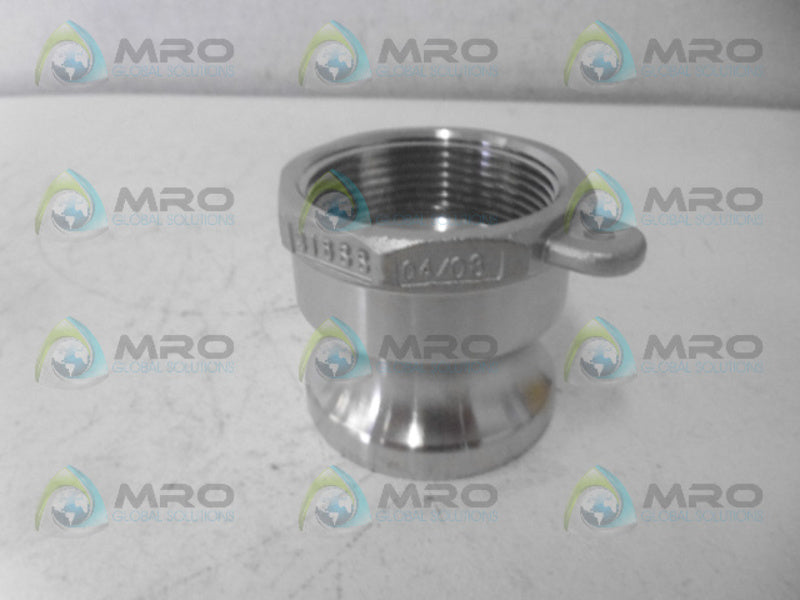 ETC-UT 316-SS STAINLESS STEEL COUPLING NSNP