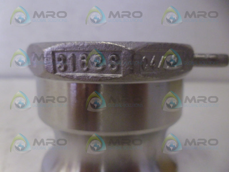 ETC-UT 316-SS STAINLESS STEEL COUPLING NSNP