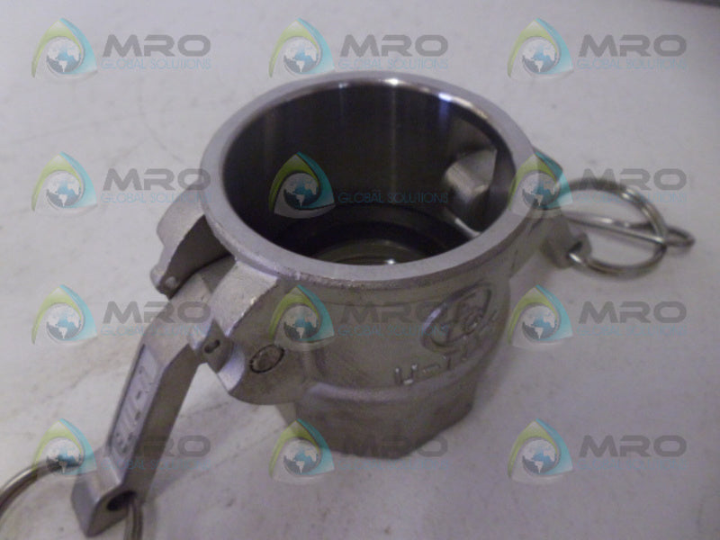 U-TITE 316SS CAM GROOVE COUPLING NSNP