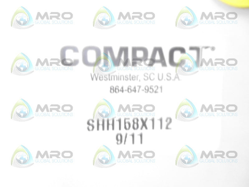 COMPACT SHH158X112 INCH CYLINDERNSNP
