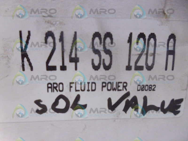 ARO K214SS-120-A AIR CONTOL VALVE (REMANUFACTURED) NSMP