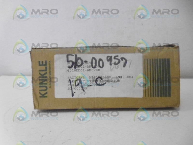 KUNKLE 6010DD01-AM0200 PRESSURE RELIEF VALVE NSMP