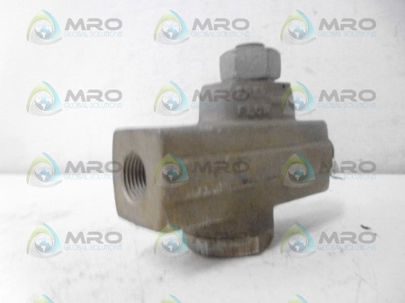 PARKER S37G FLOW CONTROL VALVE (AS PICTURED) UNMP