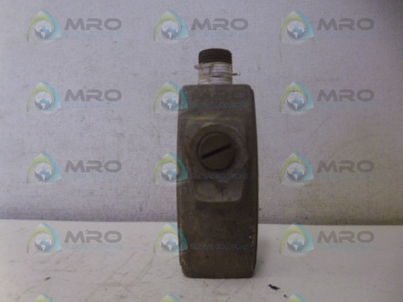 PARKER S37G FLOW CONTROL VALVE (AS PICTURED) UNMP