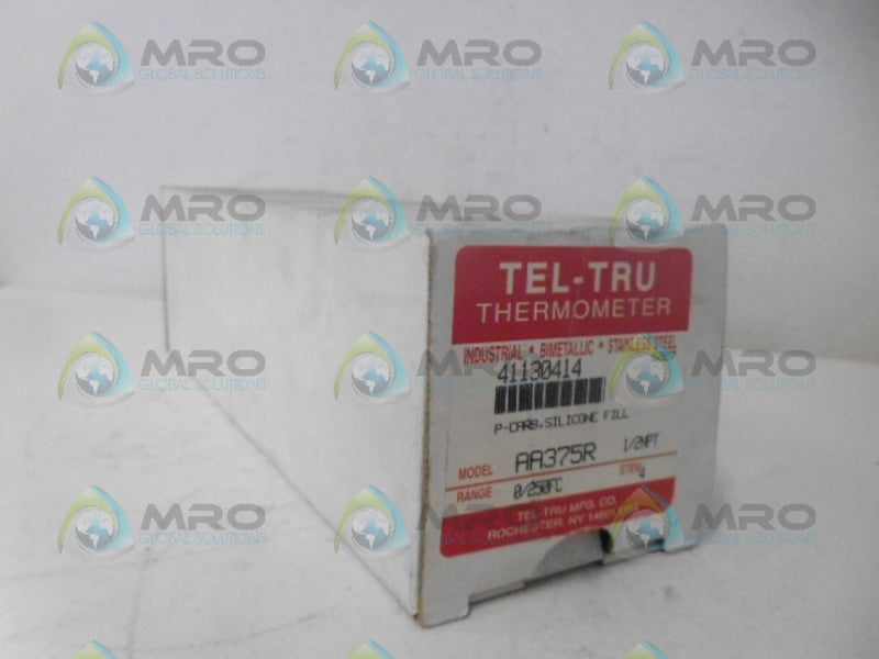 TEL-TRU AA37SR THERMOMETER 0-250FC RANGE  4'' STEM NSMP