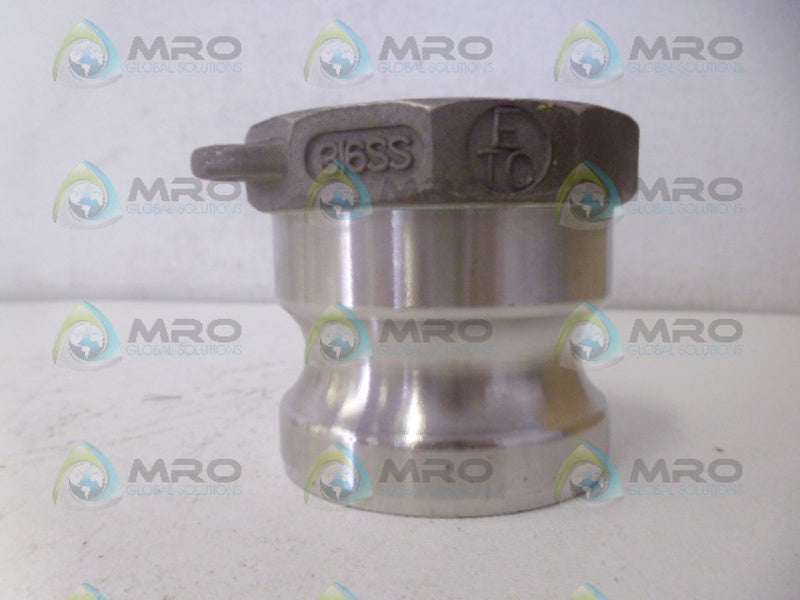 U-TITE 316SS CAM GROOVE COUPLING NSNP