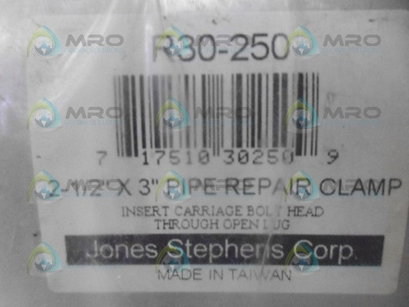 JONES STEPHENS R30-250 PIPE REPAIR CLAMP NSNP