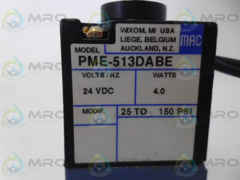 MAC PME-513DABE SOLENOID VALVE  NSNP