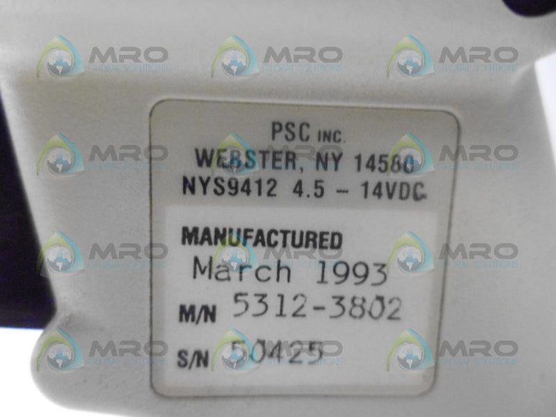 PSC 5312-3802 BAR CODE SCANNER NSNP