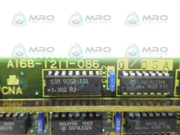 FANUC A16B-1221-0860/05A MOTHER BOARD NSNP