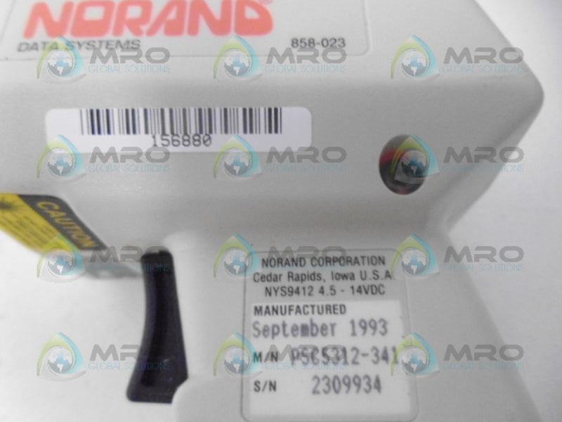 NORAND PSC5312-341 BAR CODE SCANNER NSNP