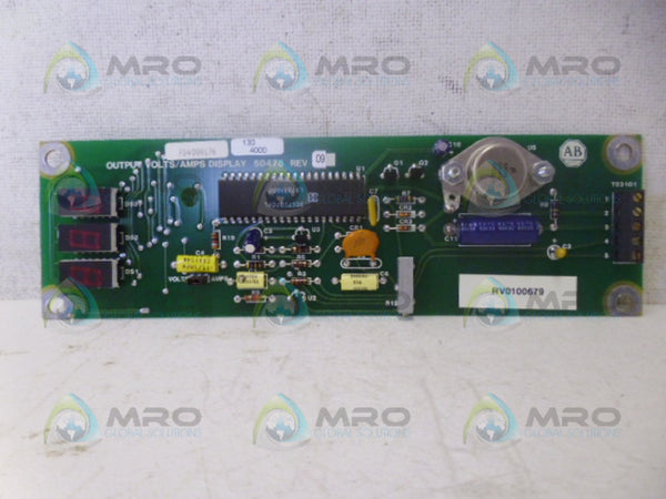 ALLEN BRADLEY 50478 REV-09 DISPLAY BOARD UNMP