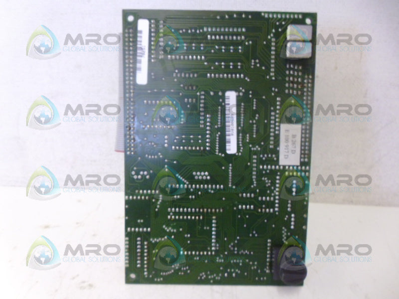 TUCKER B-267-E-100-917 STUD WELDER CONTROL BOARD UNMP