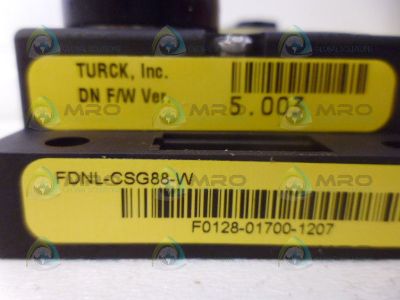 TURCK FDNL-CSG88-W BUS STOP STATION NSMP