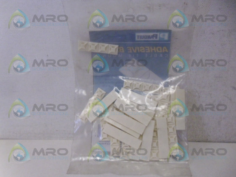 PANDUIT ABM1M-A-C CABLE TIE MOUNT (PK OF 100)*NEW IN FACTORY BAG*