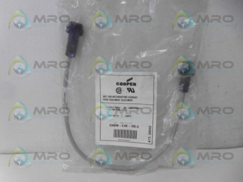 COPPER CROUSE-HINDS CHDN-EAE-D0.5 CONNECTOR ASSEMBLY *NEW IN FACTORY BAG*