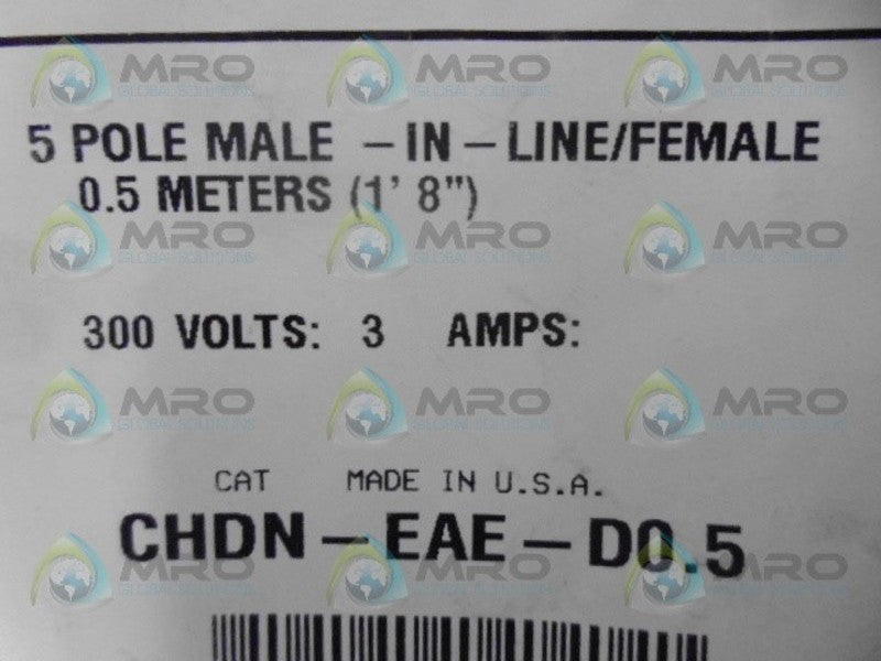 COPPER CROUSE-HINDS CHDN-EAE-D0.5 CONNECTOR ASSEMBLY *NEW IN FACTORY BAG*