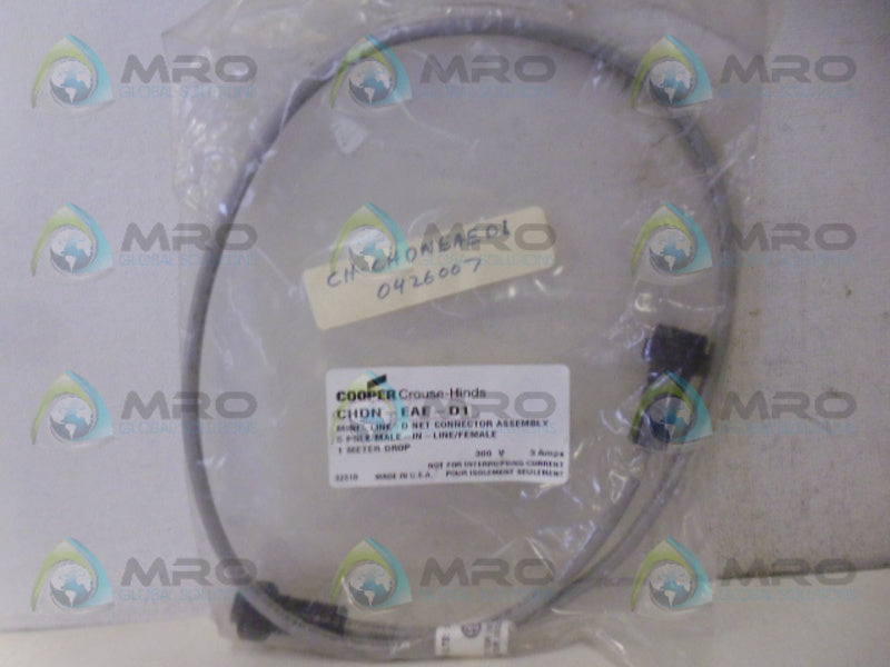 COPPER CROUSE-HINDS CHDN-EAE-D1 CONNECTOR ASSEMBLY *NEW IN FACTORY BAG*