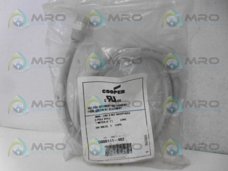 COPPER CROUSE-HINDS 5000111-482 D NET RECEPTACLE *NEW IN FACTORY BAG*