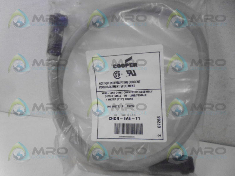 COPPER CROUSE-HINDS CHDN-EAE-T1 CONNECTOR ASSEMBLY *NEW IN FACTORY BAG*