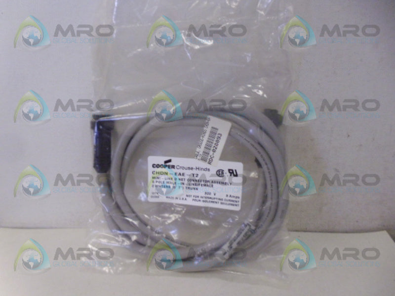 COPPER CROUSE-HINDS CHDN-EAE-T2 CONNECTOR ASSEMBLY *NEW IN FACTORY BAG*