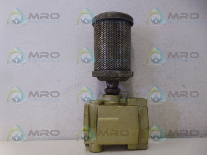 ROSS VA 26 SOLENOID VALVE W/ FILTER (AS PICTURED) *USED*