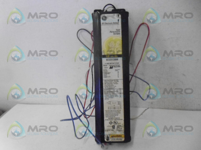 GE B232I120RH FLUORESCENT ELECTRONIC BALLAST *USED*
