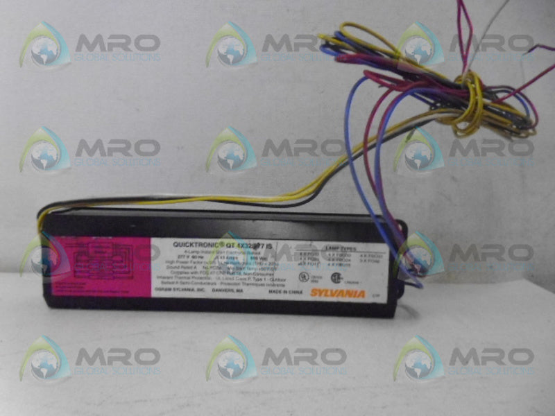 SYLVANIA QT 4X32/2 77 IS BALLAST 277V/60HZ *USED*