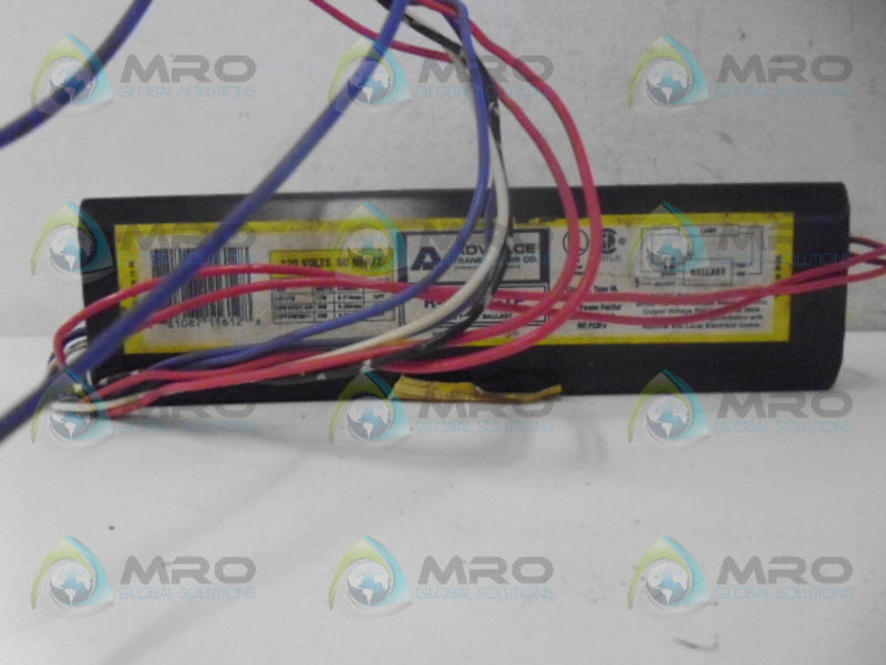 A ADVANCE R-1P817-TP BALLAST *USED*