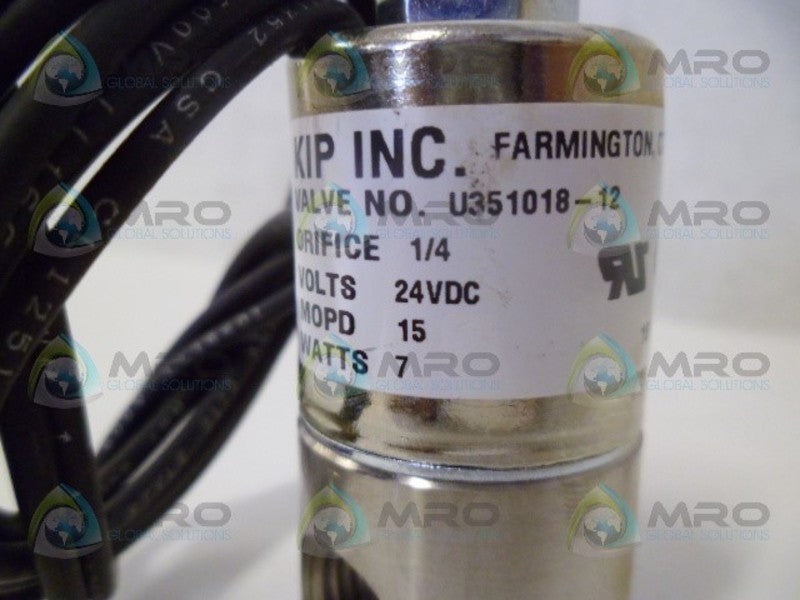 KIP INC U351018-12 VALVE*NEW NO BOX*